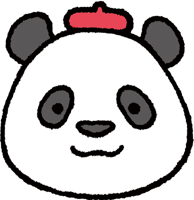 パンダのプロフィールアイコン