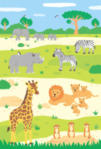 しょしゃれんしゅうちょう1下　かいてつたえようカードイラスト