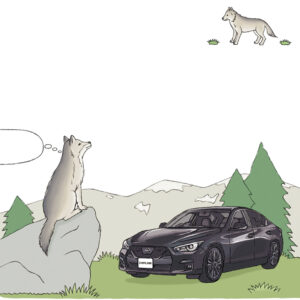 「ざんねんないきもの事典と、じゃない日産のクルマたち」2024年⽇産オリジナル卓上カレンダー