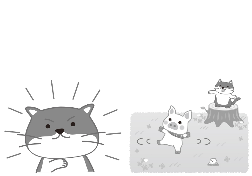 「こぶたのタミーはじめてのえんそく」絵ページ抜粋