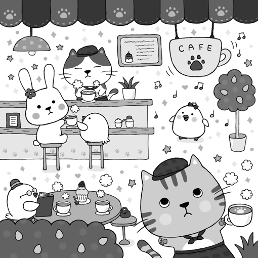 特盛!まちがいさがしフレンズ Vol.6間違い探しイラスト