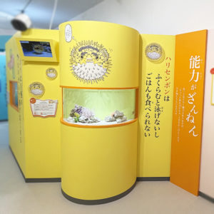 「サンシャイン水族館 特別展『ざんねんないきもの展３』」イラスト